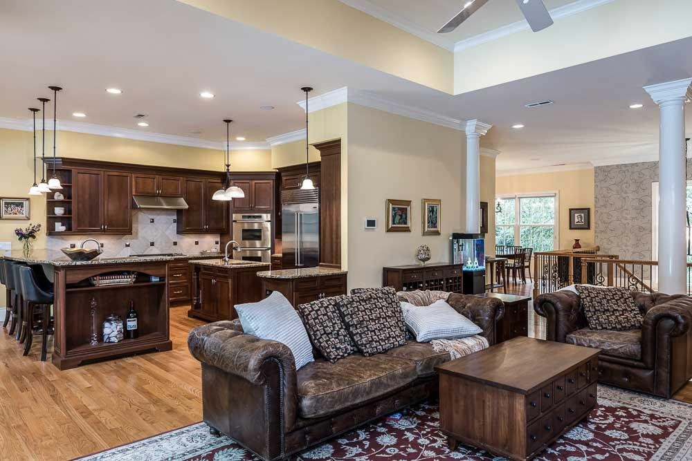 5204 Atherton Bridge Road Raleigh, NC 27613 - Photo 17 of 30 Soaring ceilings and gleaming hardwoods throughout! Main Level Living