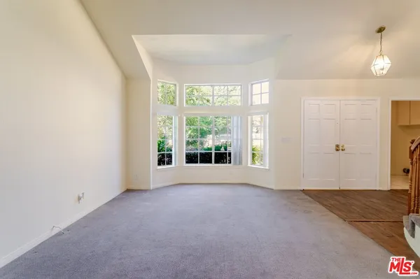 a view of livingroom with window