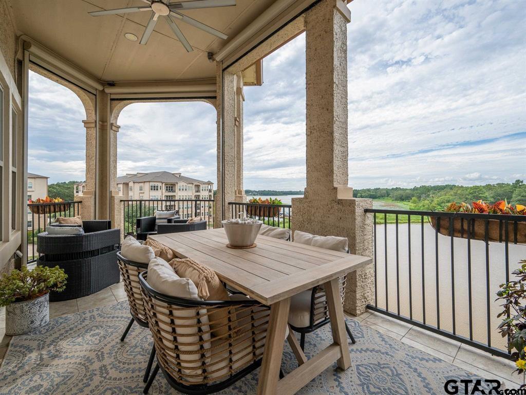 3351 Cascades Court, Unit 324 Tyler, TX 75709 - Photo 8 of 46 a view of an outdoor dining space with furniture