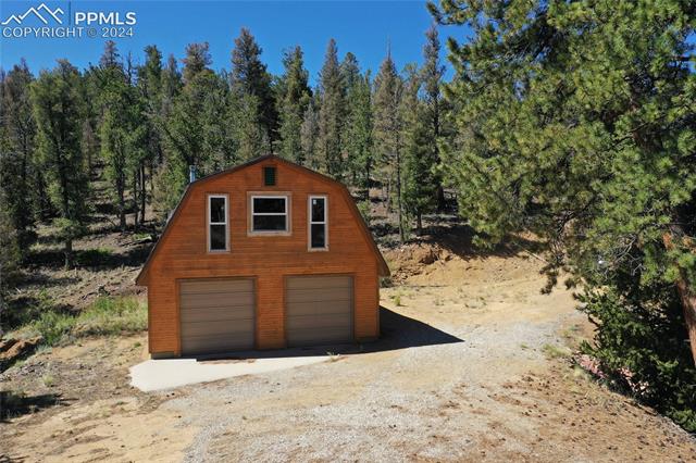 616 Summit Road Hartsel, CO 80449 - Photo 42 of 50 View of garage