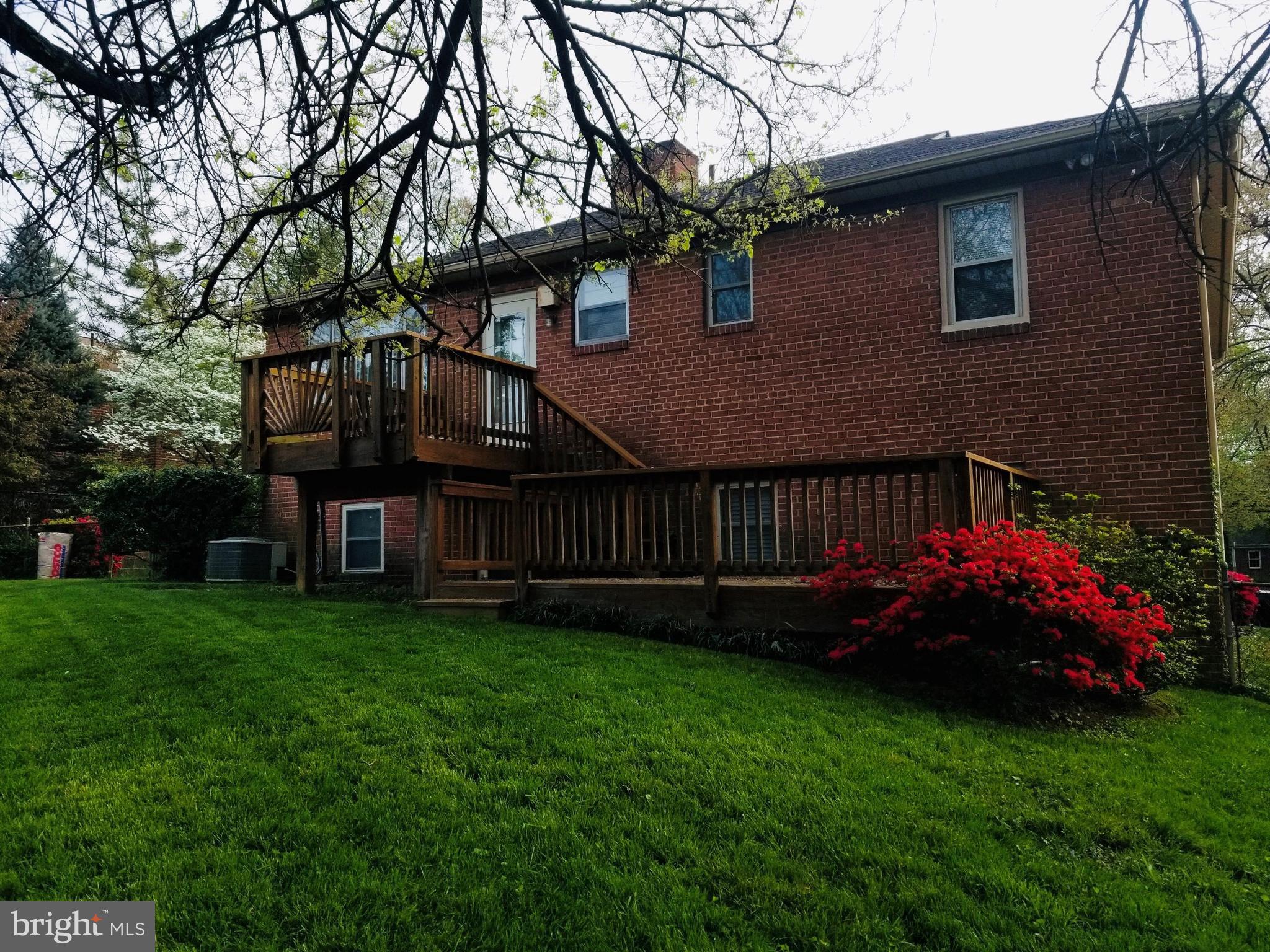 9503 Hale Place Silver Spring, MD 20910 - Photo 15 of 15 Lovely backyard with 2-tier deck