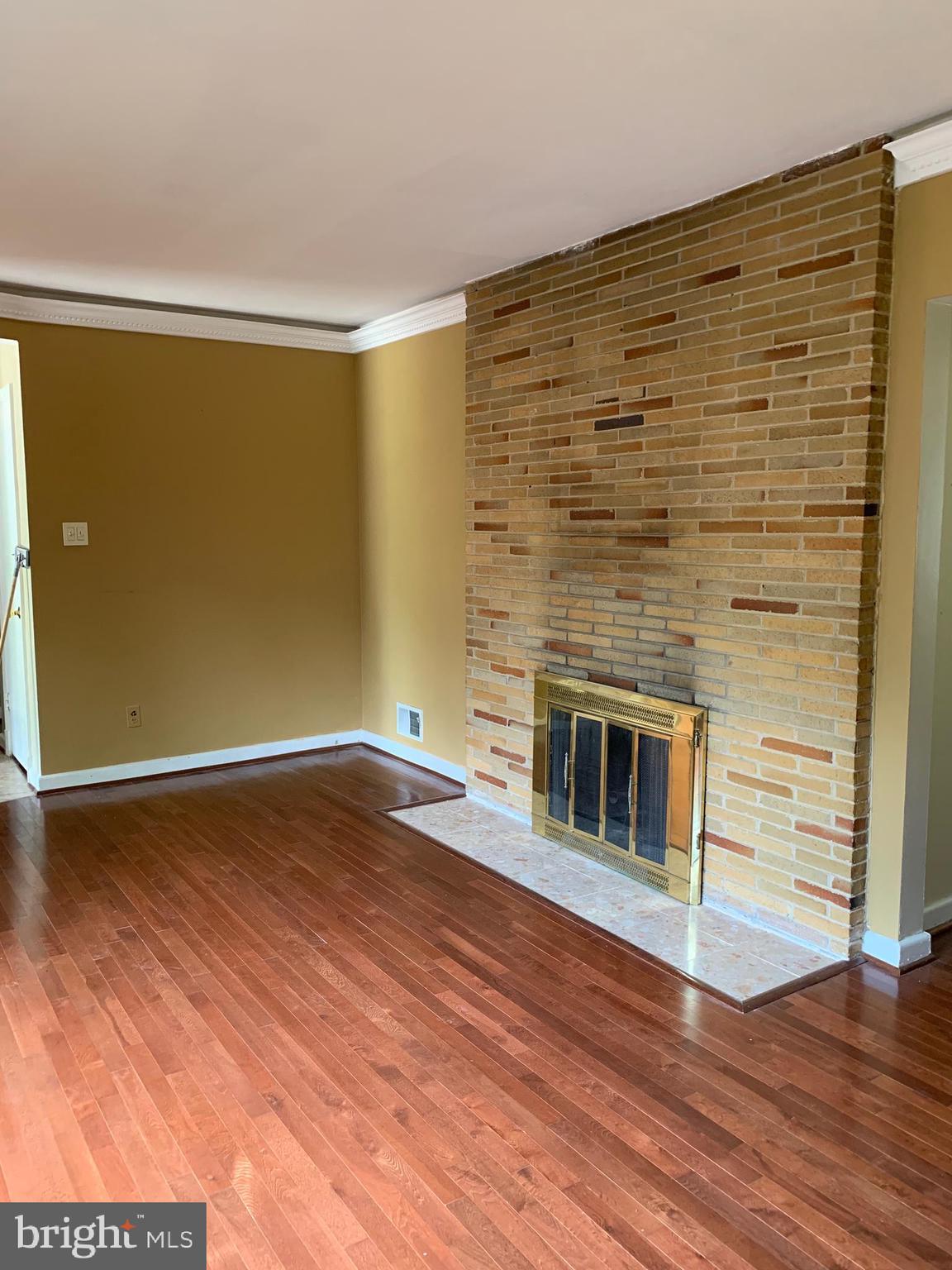 9503 Hale Place Silver Spring, MD 20910 - Photo 2 of 15 Living Room w/woodburning fireplace