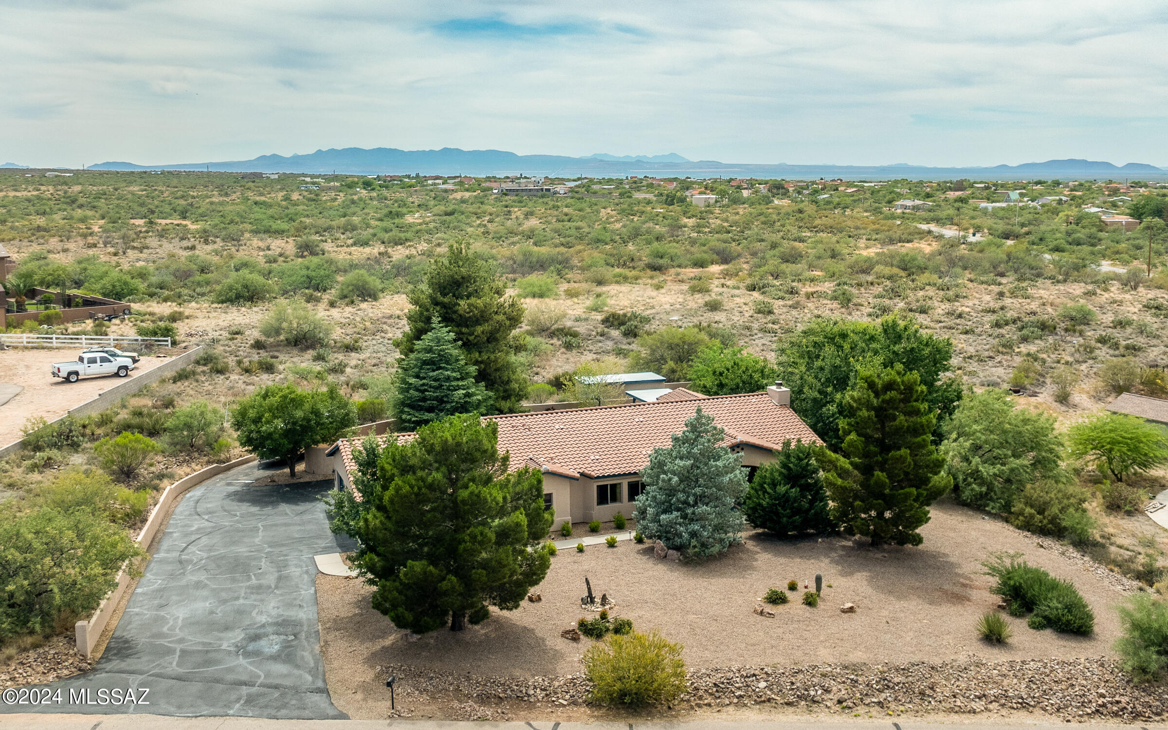 341 Sharon Road Vail, AZ 85641 - Photo 48 of 50 a view of a city with an ocean view