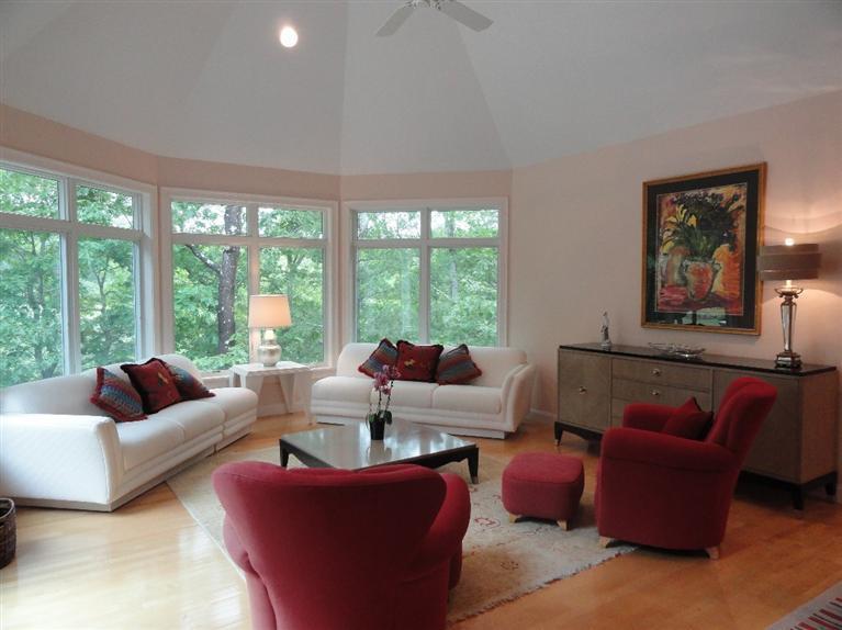 21 Greensward Road Mashpee, MA 02649 - Photo 8 of 22 a living room with furniture and a large window