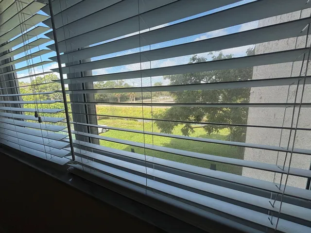 a close up of a mirror