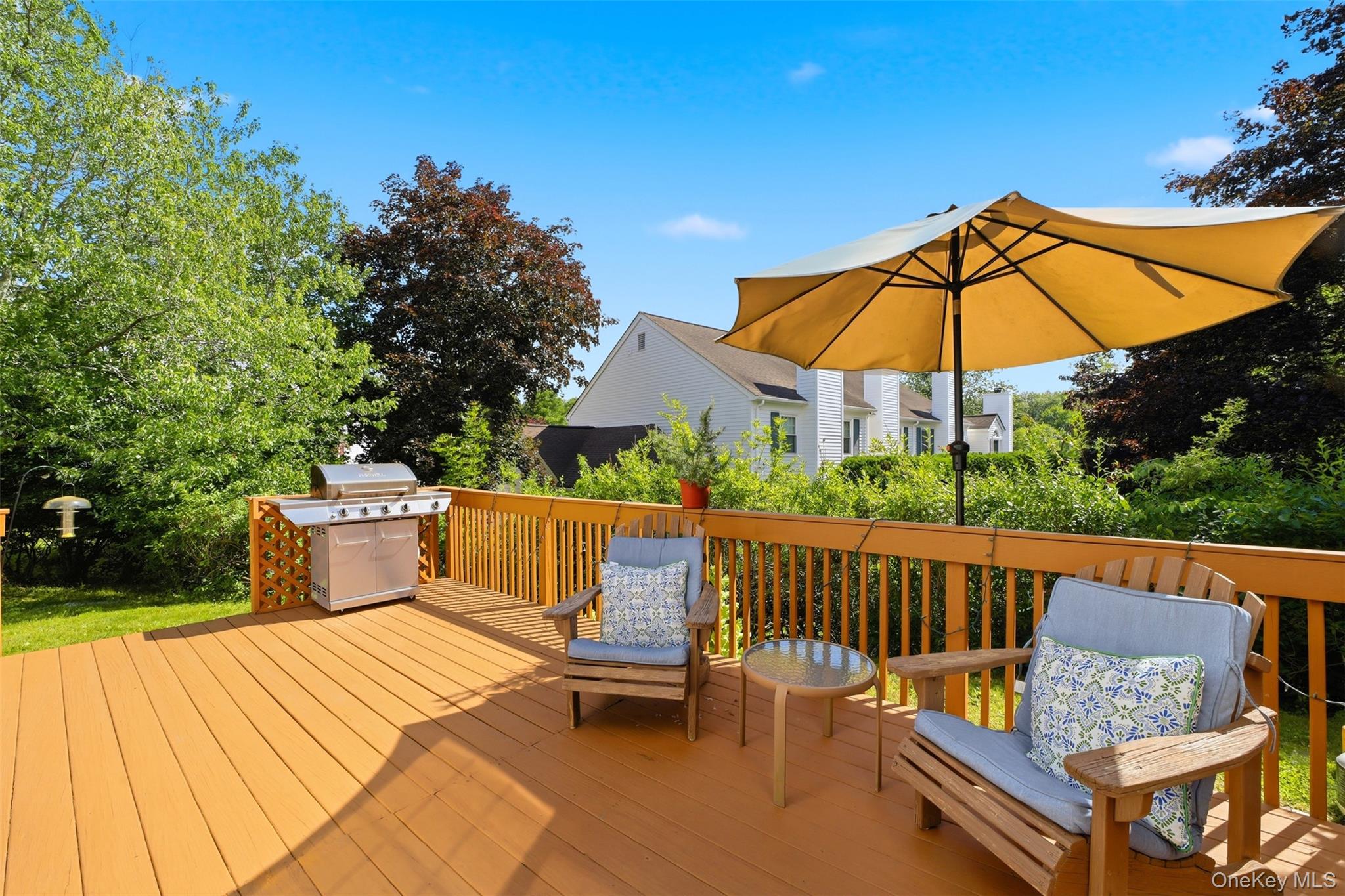 103 Locust Ridge Cross River, NY 10518 - Photo 27 of 43 Oversized deck with land to the side