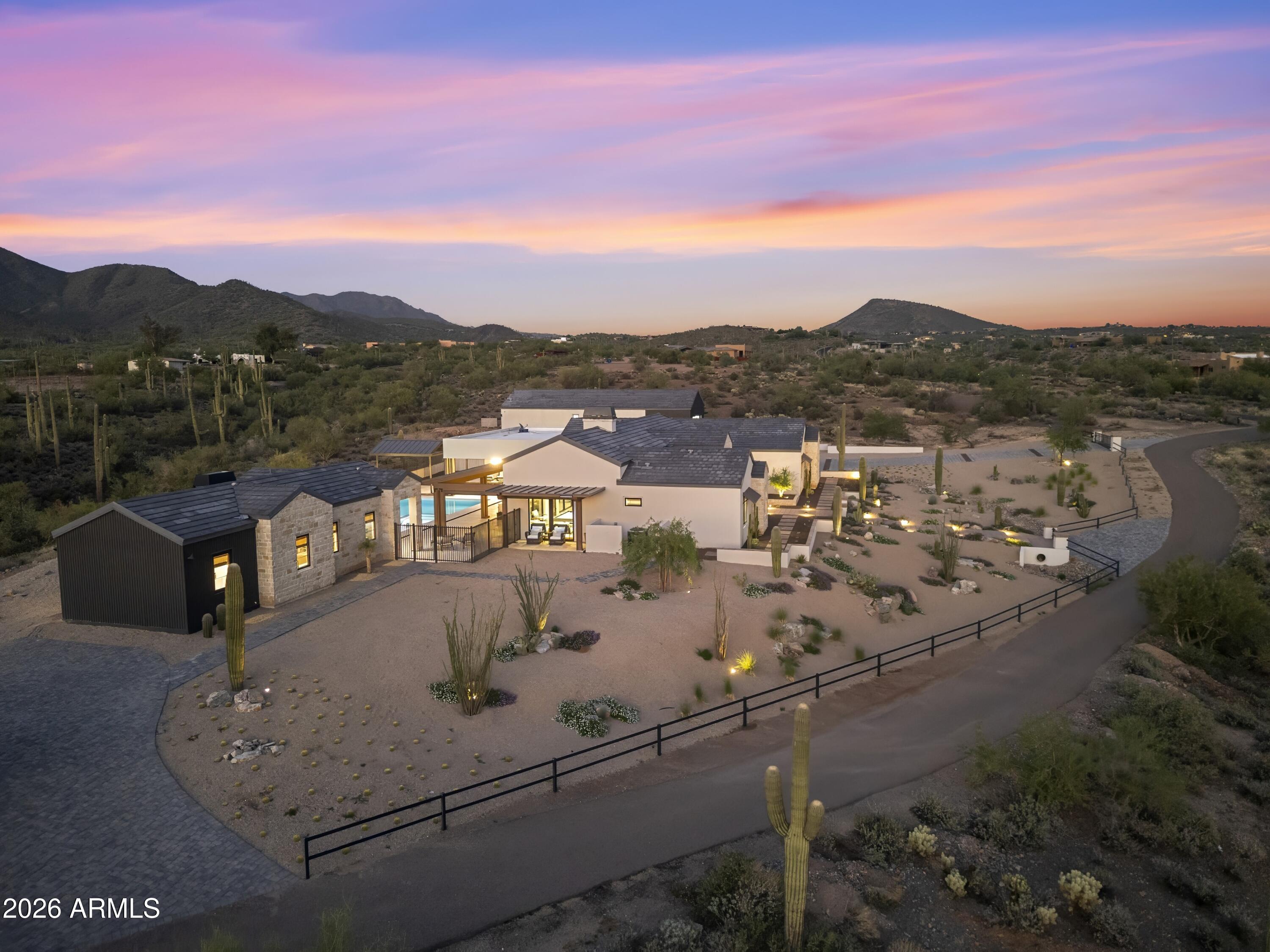7632 East Grapevine Road Cave Creek, AZ 85331 - Photo 5 of 108 Guest House Aerial