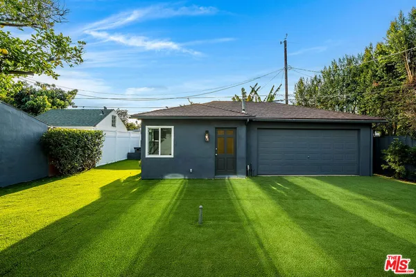 front view of house with a yard