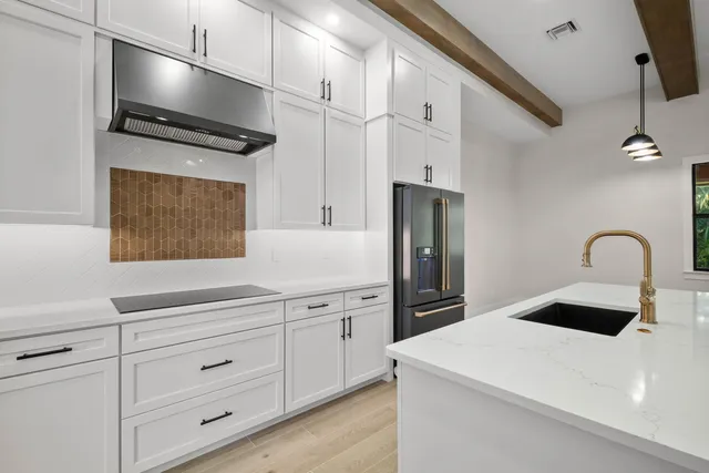 a view of a room with a balcony