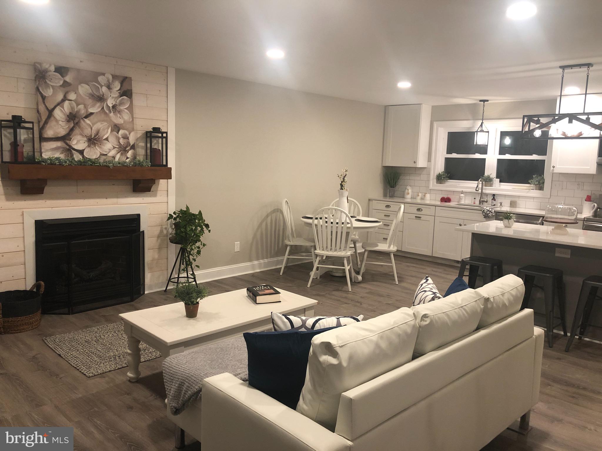 138 Grimes Golden Road Linden, VA 22642 - Photo 17 of 77 a living room with furniture and a fireplace