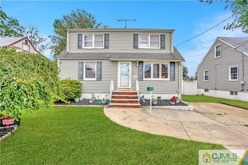 a view of a house with a patio