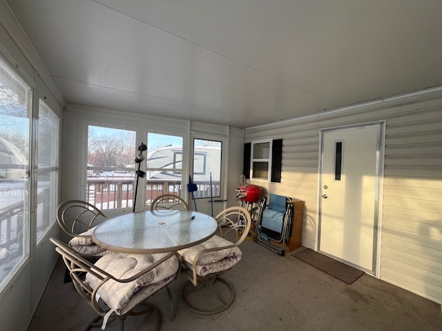 2795 East 28th Road Marseilles, IL 61341 - Photo 17 of 57 a dining room with furniture and large windows