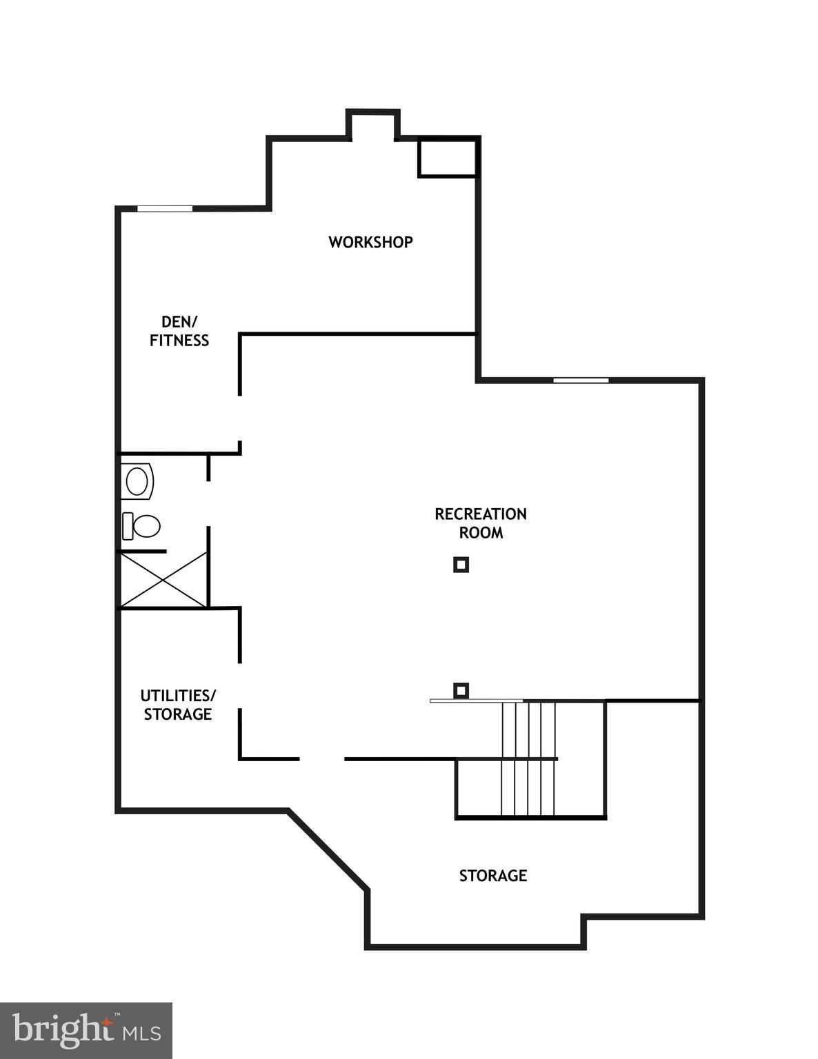 20026 Valhalla Square Ashburn, VA 20147 - Photo 82 of 82 Lower Level Floor Plan