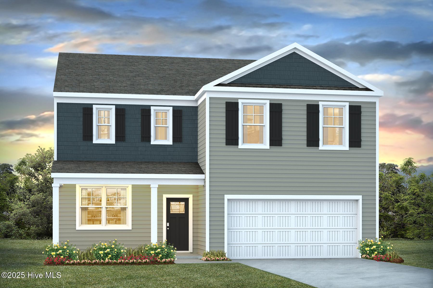 710 Lantern Rst Lane, Unit LOT 490 Jacksonville, NC 28546 - Photo 1 of 40 Galen-B-Rendering Flagstone II