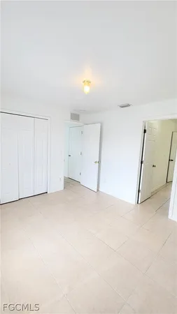 a view of empty room