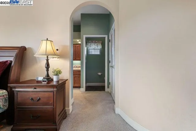 a outdoor space with furniture