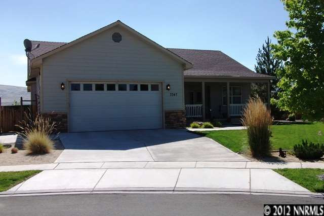 3347 Poco Rey Court Sparks, NV 89436 - Photo 1 of 1 a front view of house with yard
