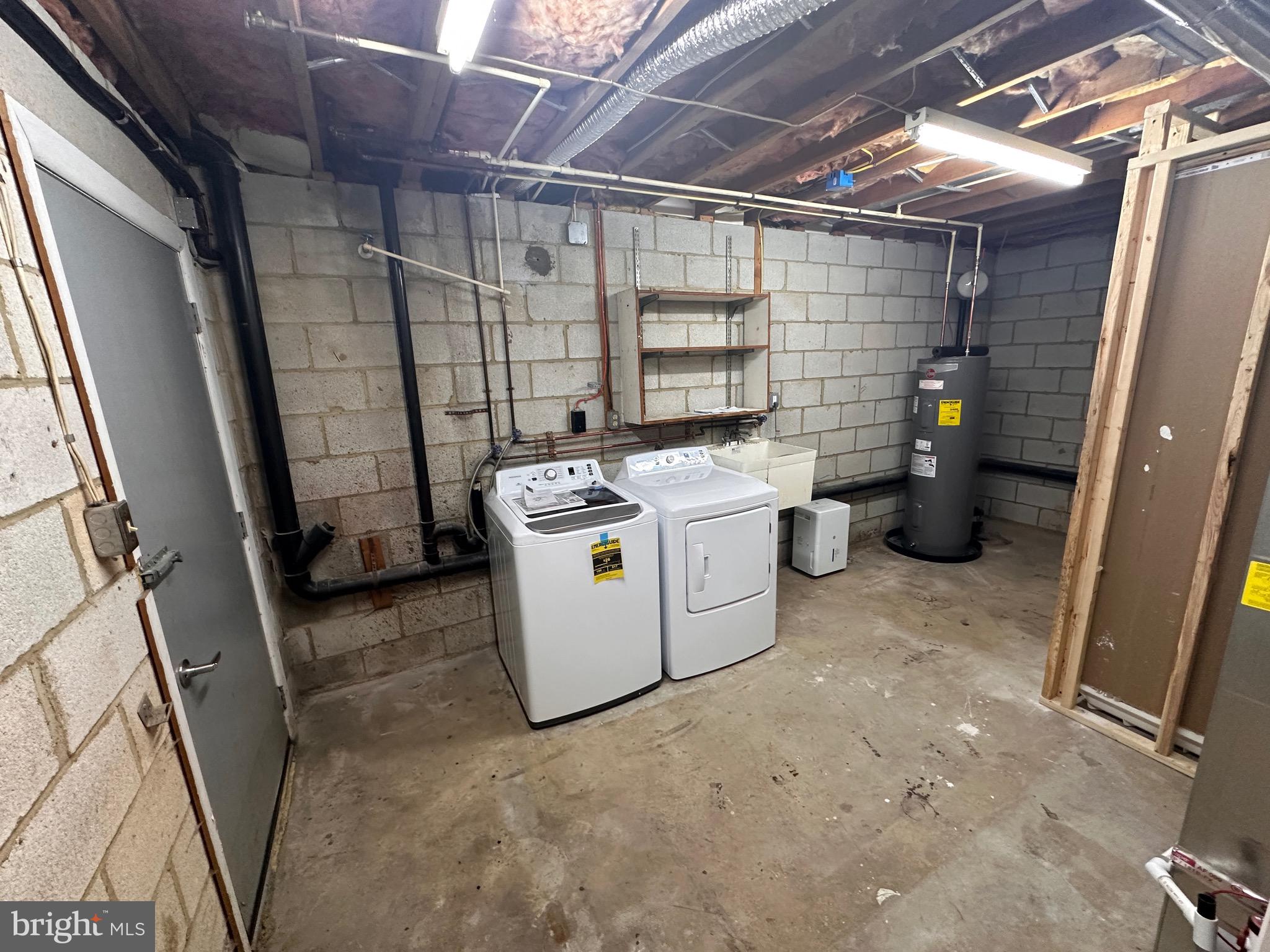 8543 Summit Road Pasadena, MD 21122 - Photo 31 of 37 Basement utility / Laundry room