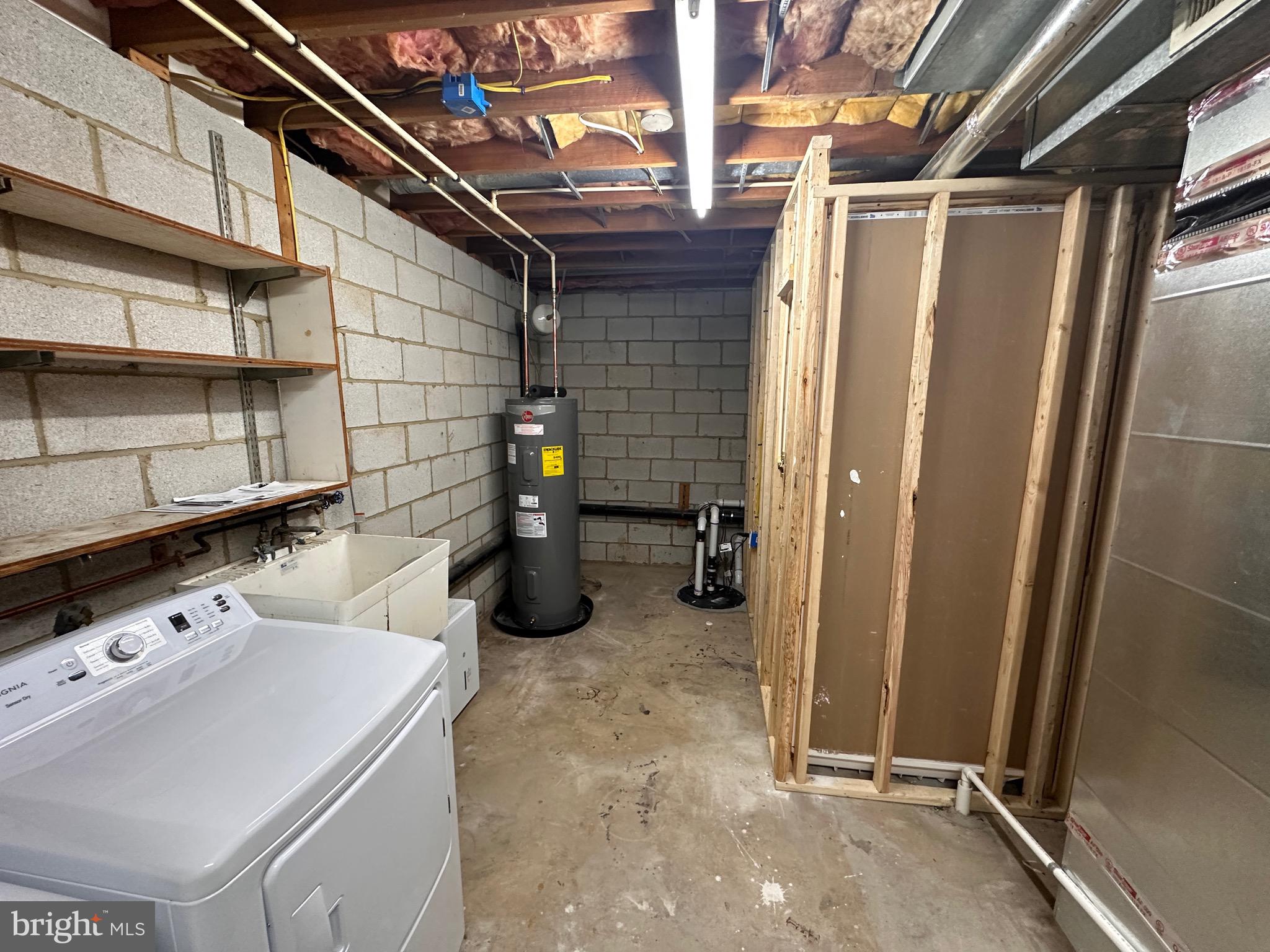 8543 Summit Road Pasadena, MD 21122 - Photo 33 of 37 Basement utility / Laundry room