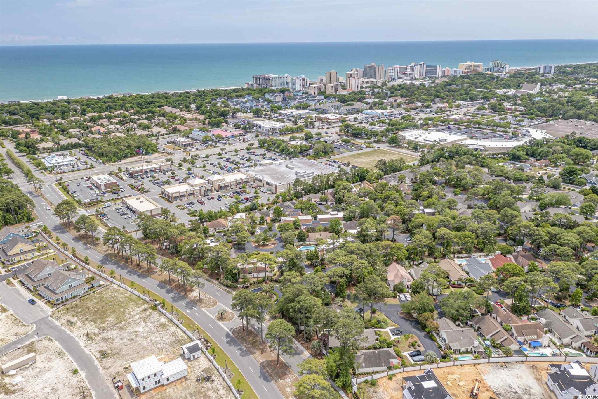 5 San Marks Court Myrtle Beach, SC 29572 - Photo 39 of 42 View of property location with a large body of water and nearby urban area