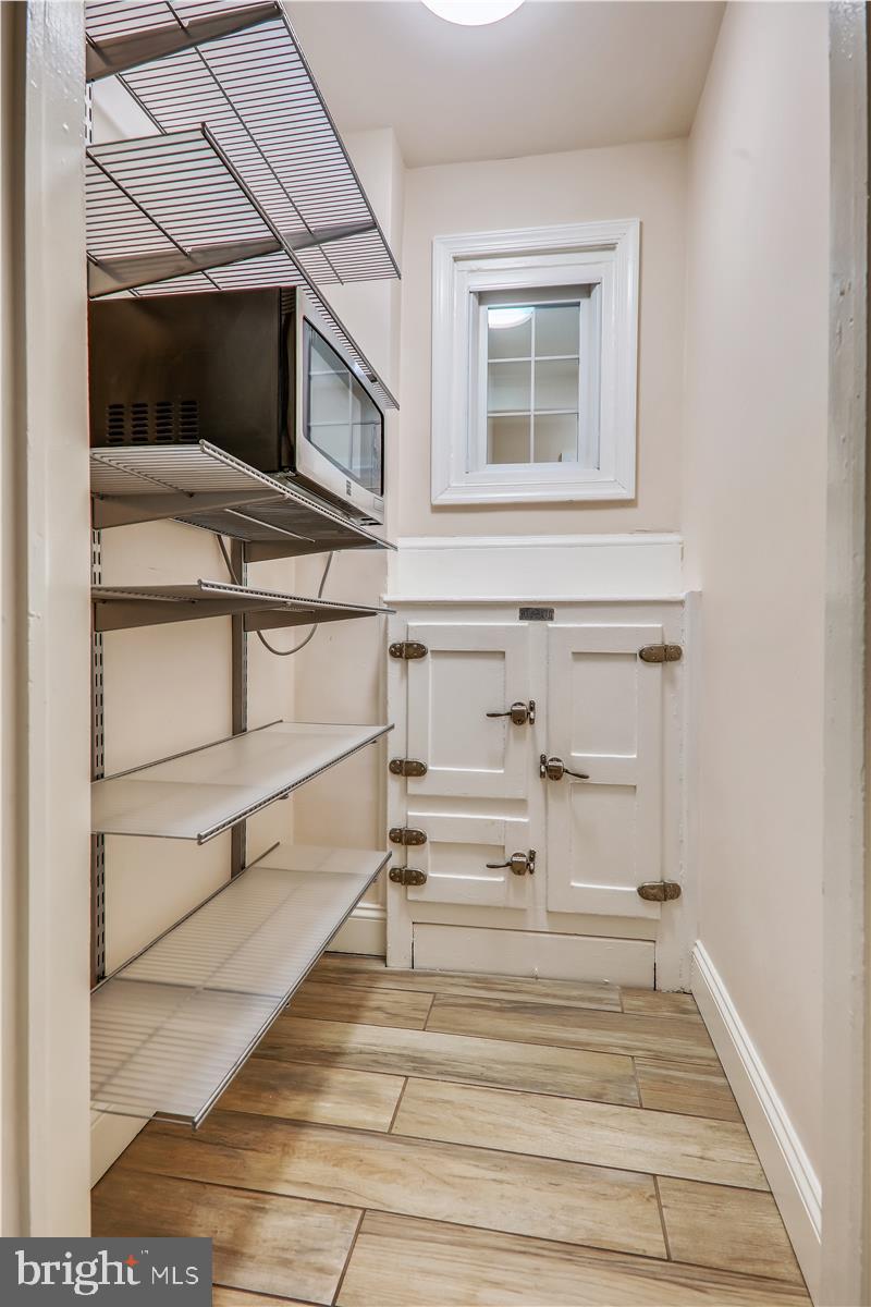 4338 River Road Northwest Washington, DC 20016 - Photo 15 of 58 Pantry and original ice box