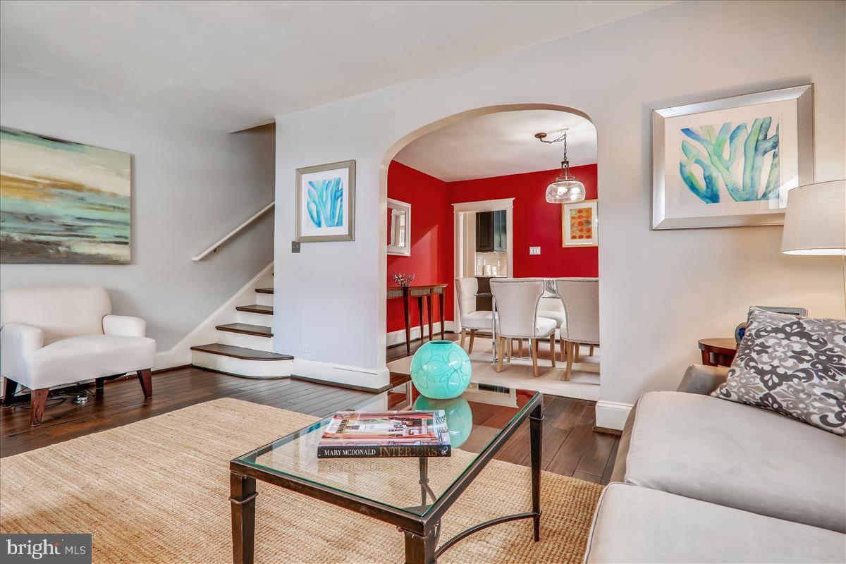 4338 River Road Northwest Washington, DC 20016 - Photo 19 of 58 Stairs to upper level