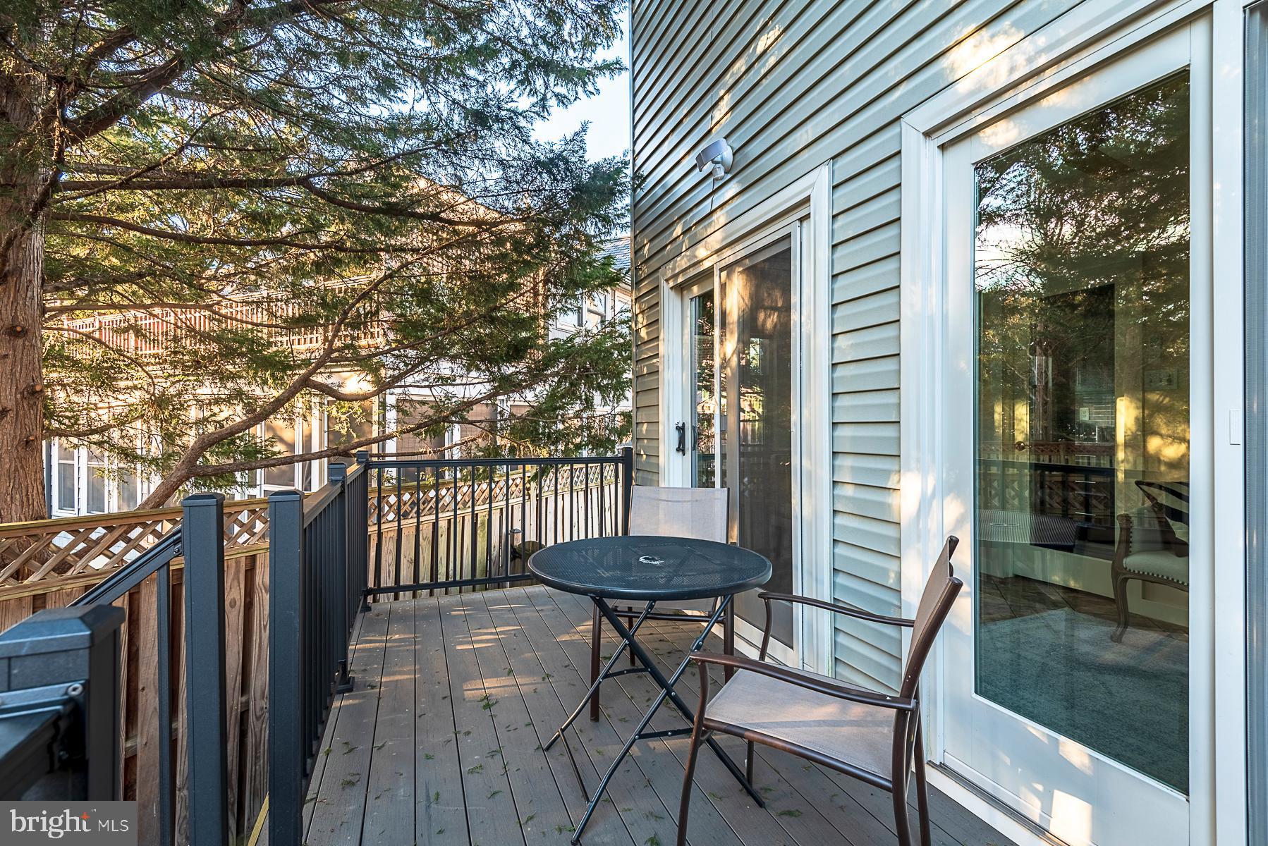 4338 River Road Northwest Washington, DC 20016 - Photo 46 of 58 Deck - another view
