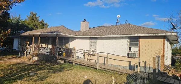 a view of a lake from a yard