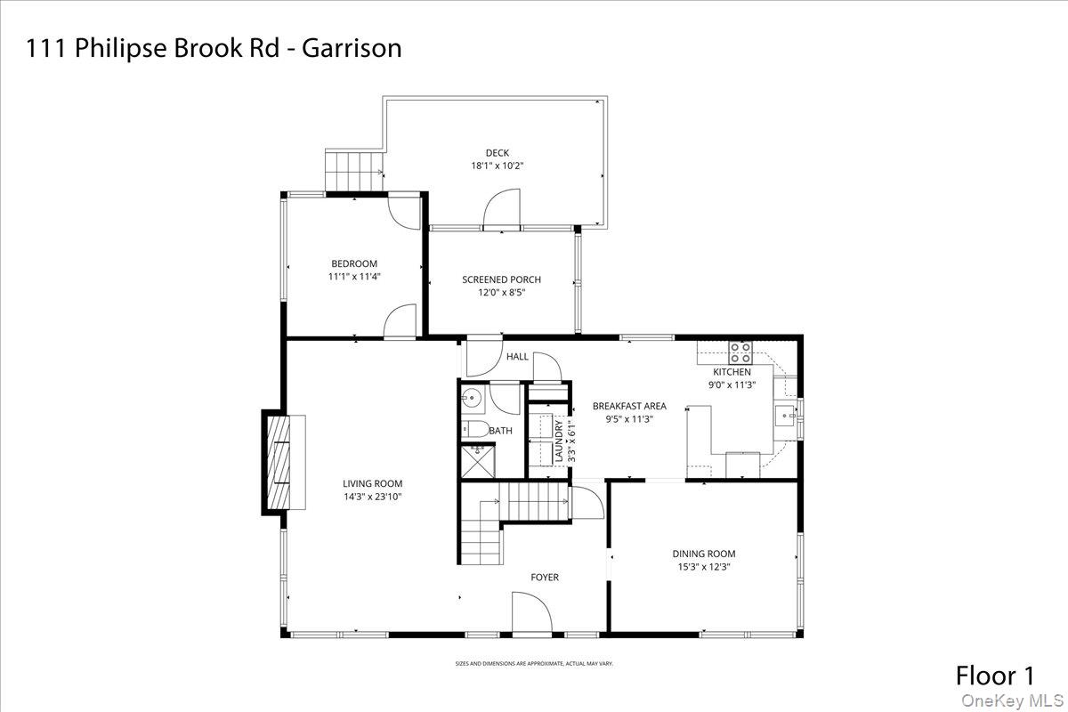 111 Philipse Brook Road Garrison, NY 10524 - Photo 20 of 22 a picture of a floor plan