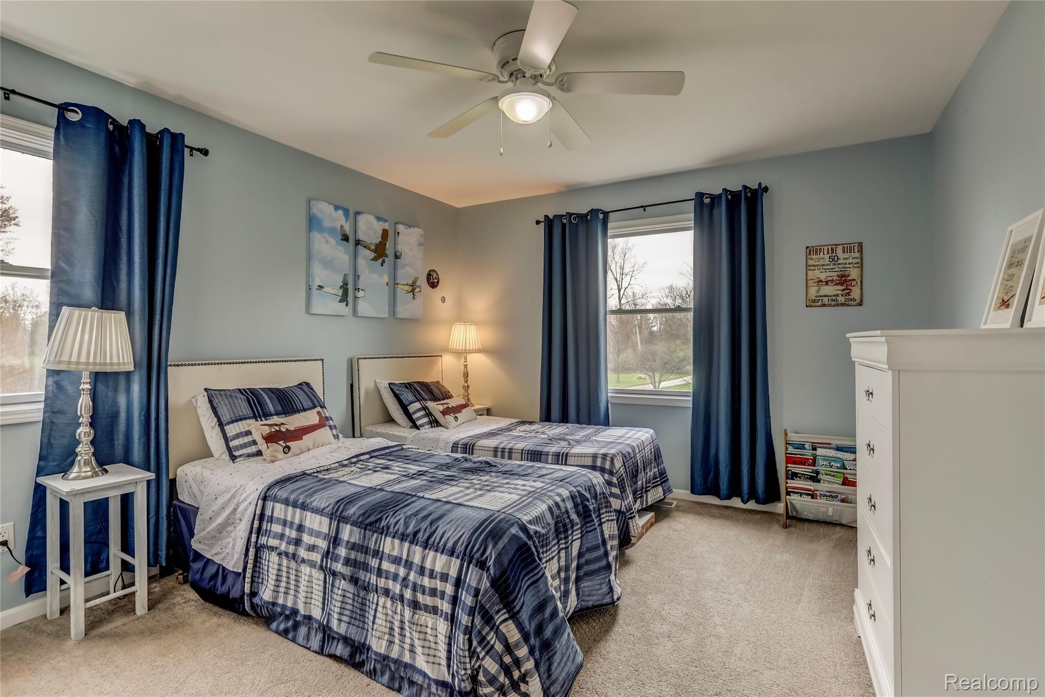 2695 Chilson Road Howell, MI 48843 - Photo 37 of 50 Second floor bedroom 3