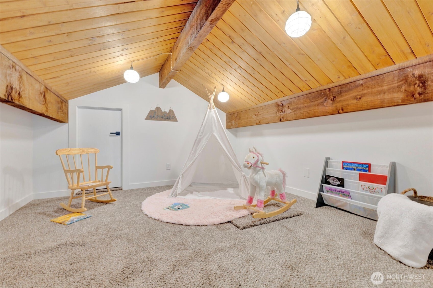 144 Amherst Street Fircrest, WA 98466 - Photo 32 of 39 a view of a room with gym equipment