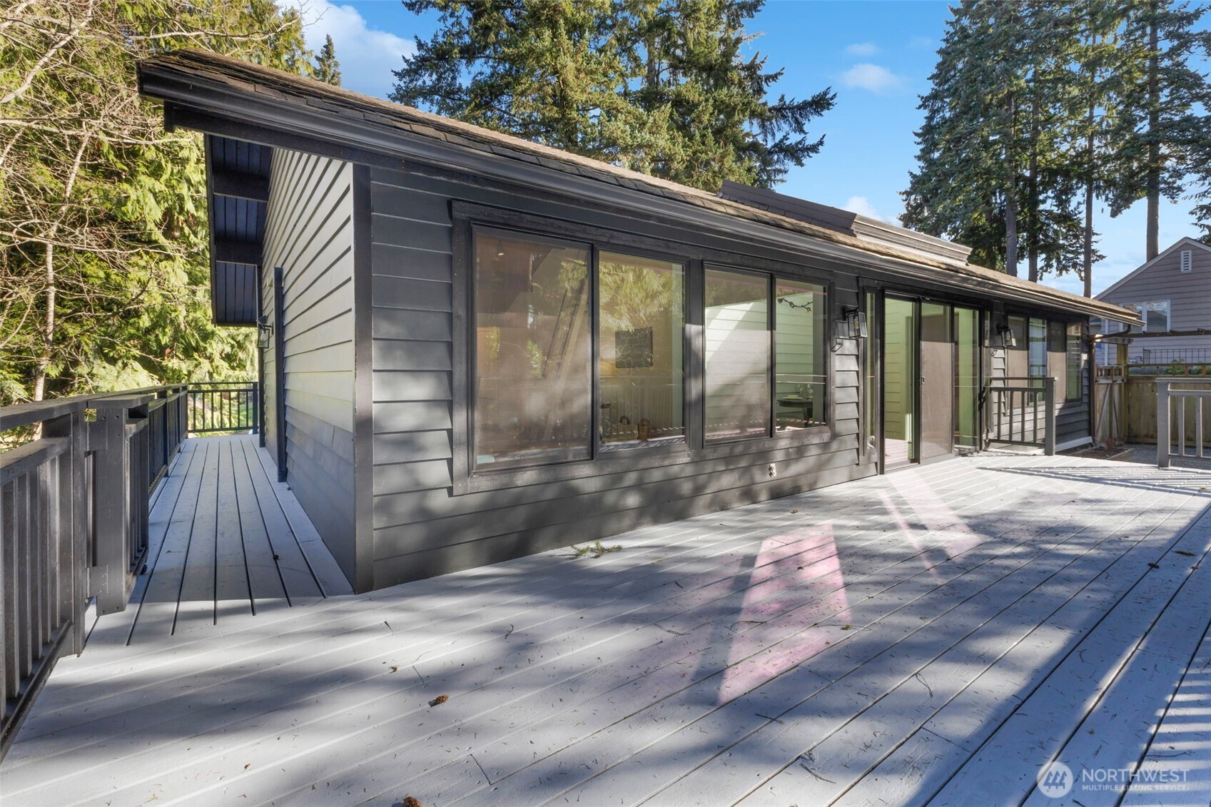 144 Amherst Street Fircrest, WA 98466 - Photo 34 of 39 a backyard of a house with seating space