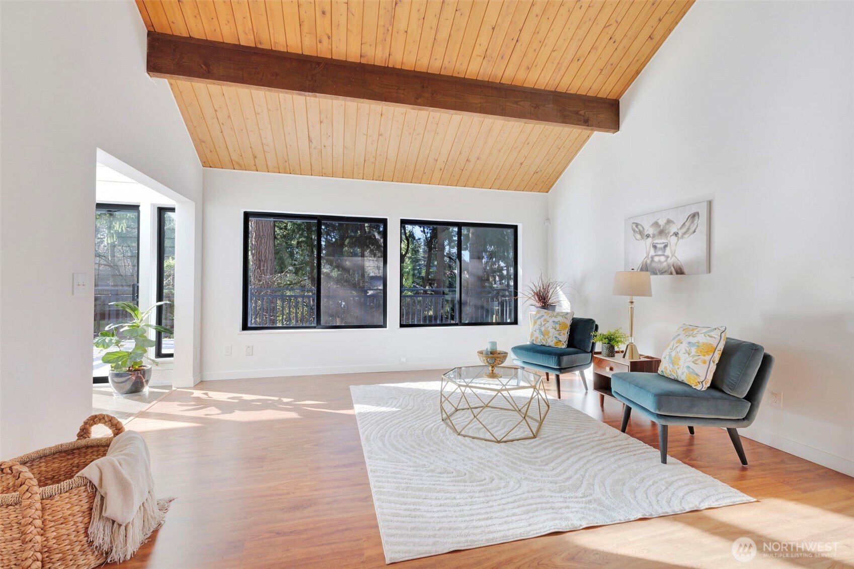 144 Amherst Street Fircrest, WA 98466 - Photo 10 of 39 a living room with furniture and window