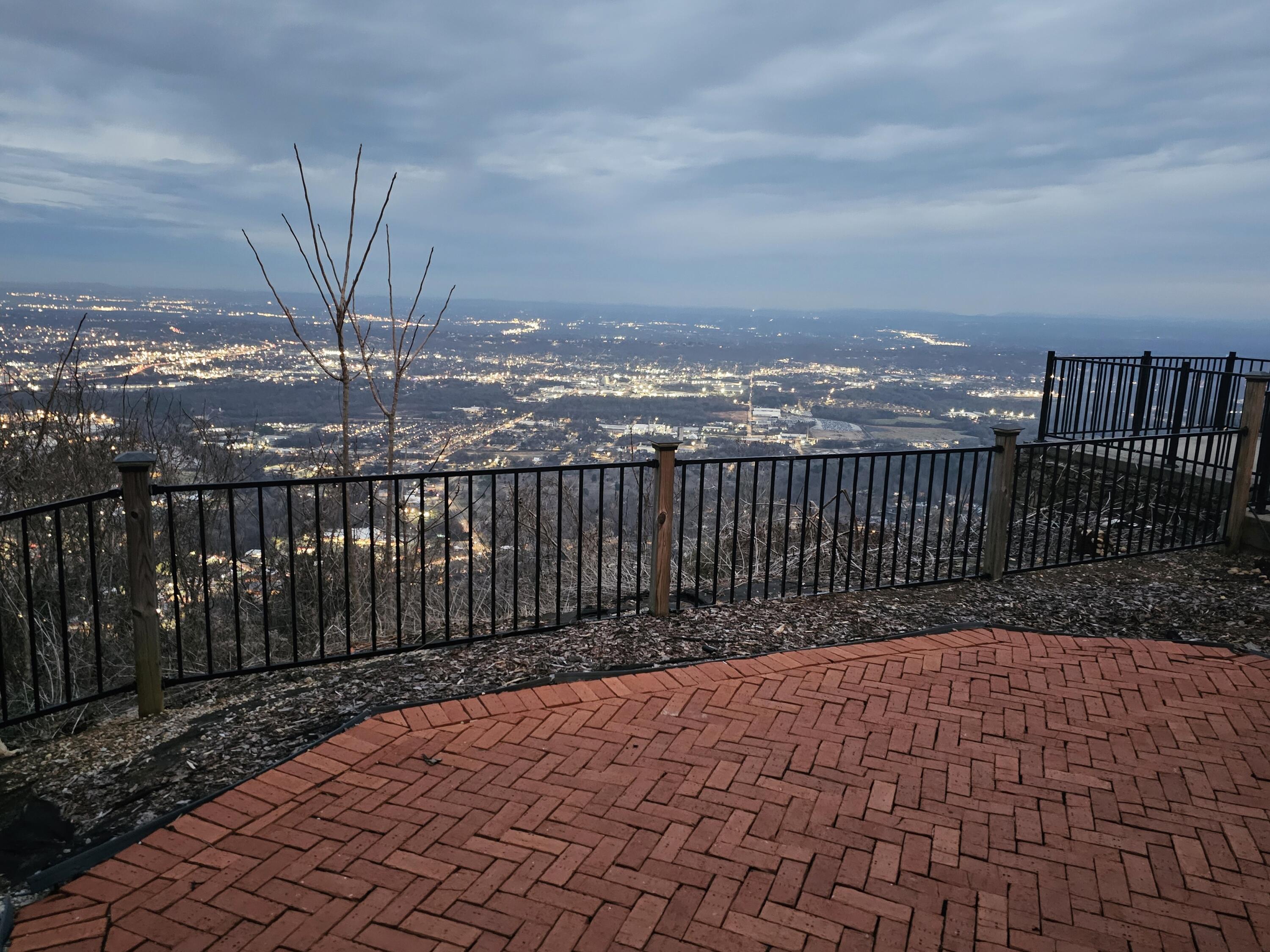 1115 East Brow Road Lookout Mountain, TN 37350 - Photo 60 of 67 Rear patio at dusk