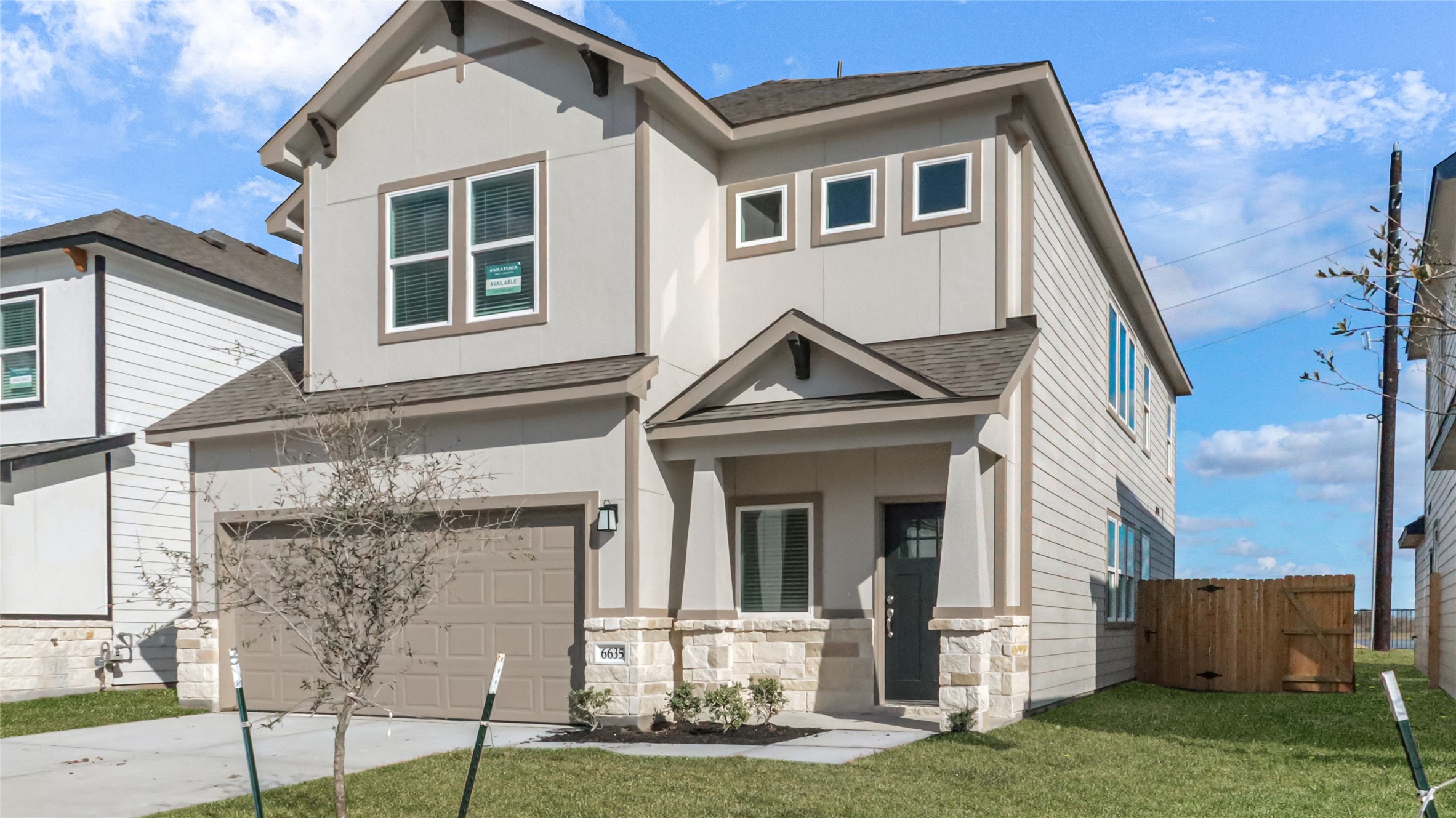 6635 Escondido Drive Rosharon, TX 77583 - Photo 3 of 28 a front view of a house with a yard
