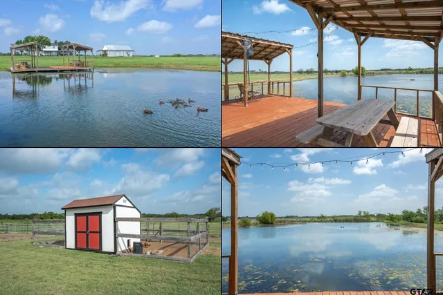 a view of a terrace with a bench