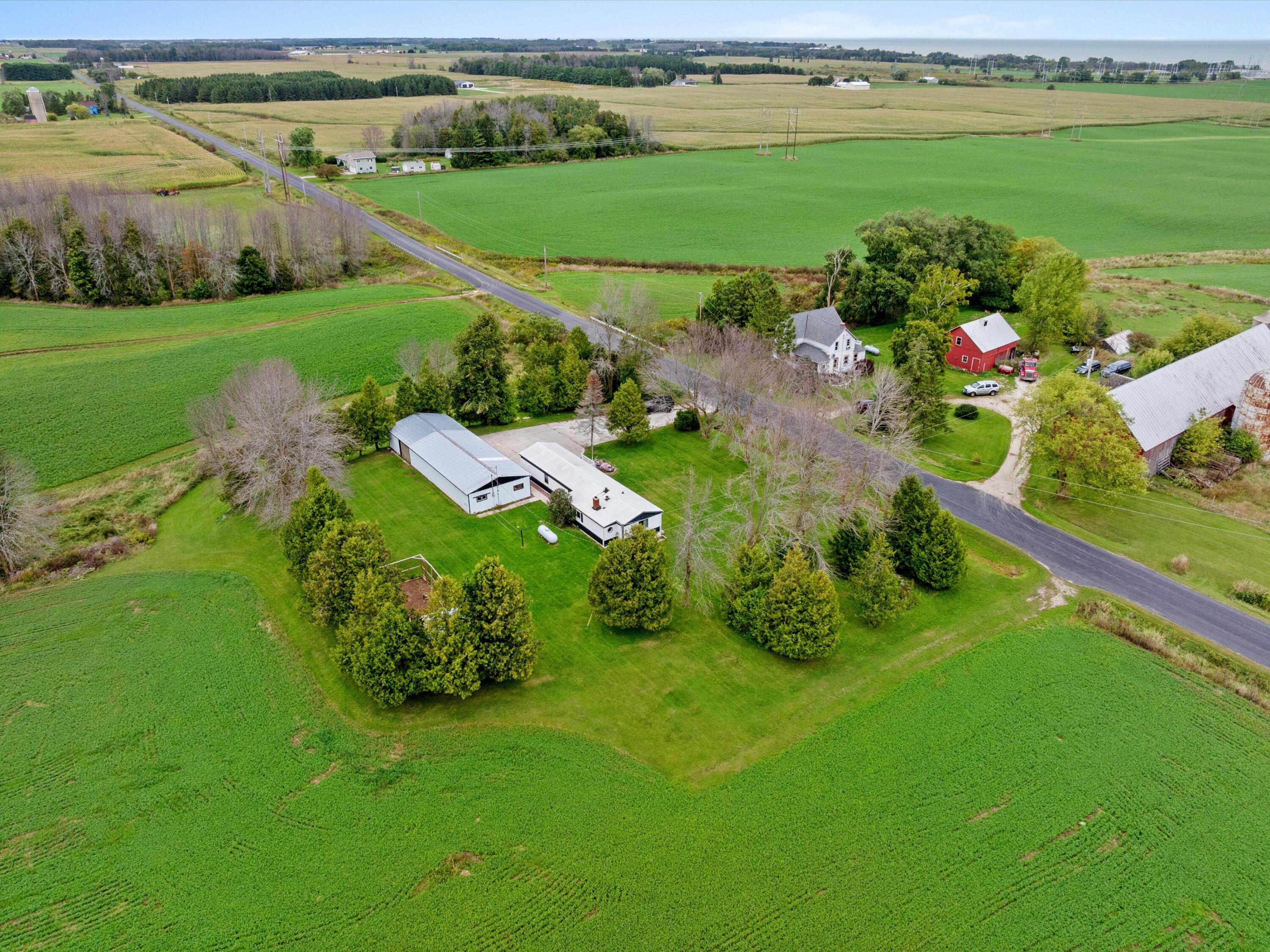 N341 Woodside Road Carlton, WI 54216 - Photo 21 of 36 Drone