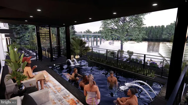 a room with lots of wooden floor