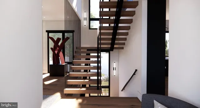 a dining area with furniture and window