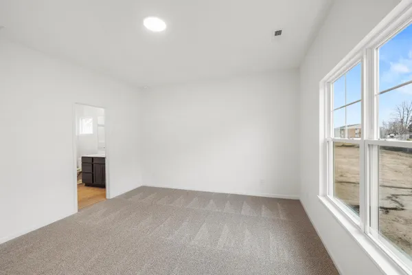 a bathroom with a double vanity sink toilet and shower