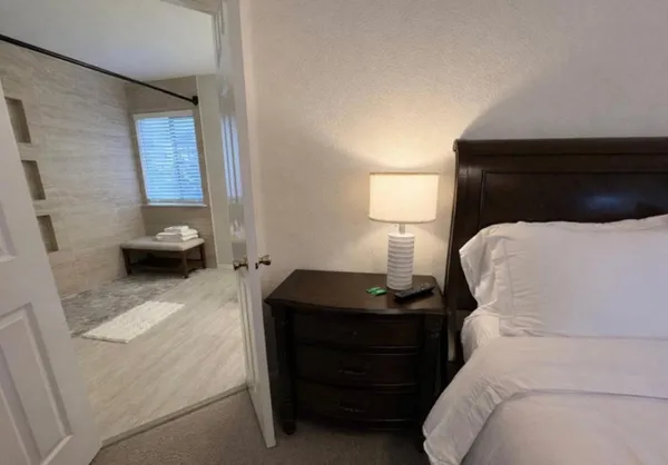 a backyard of a house