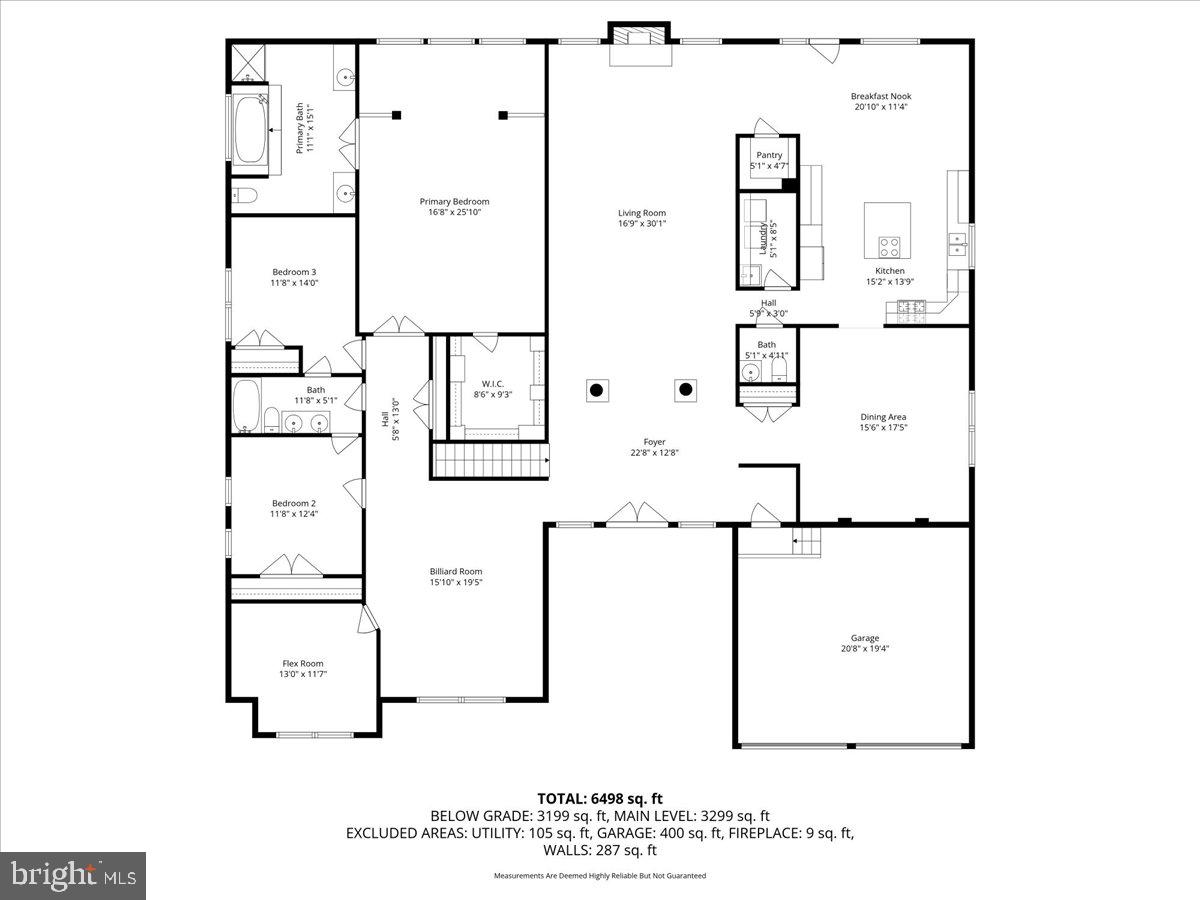 13305 Old Fort Road Fort Washington, MD 20744 - Photo 50 of 52 Main Level Floor Plan
