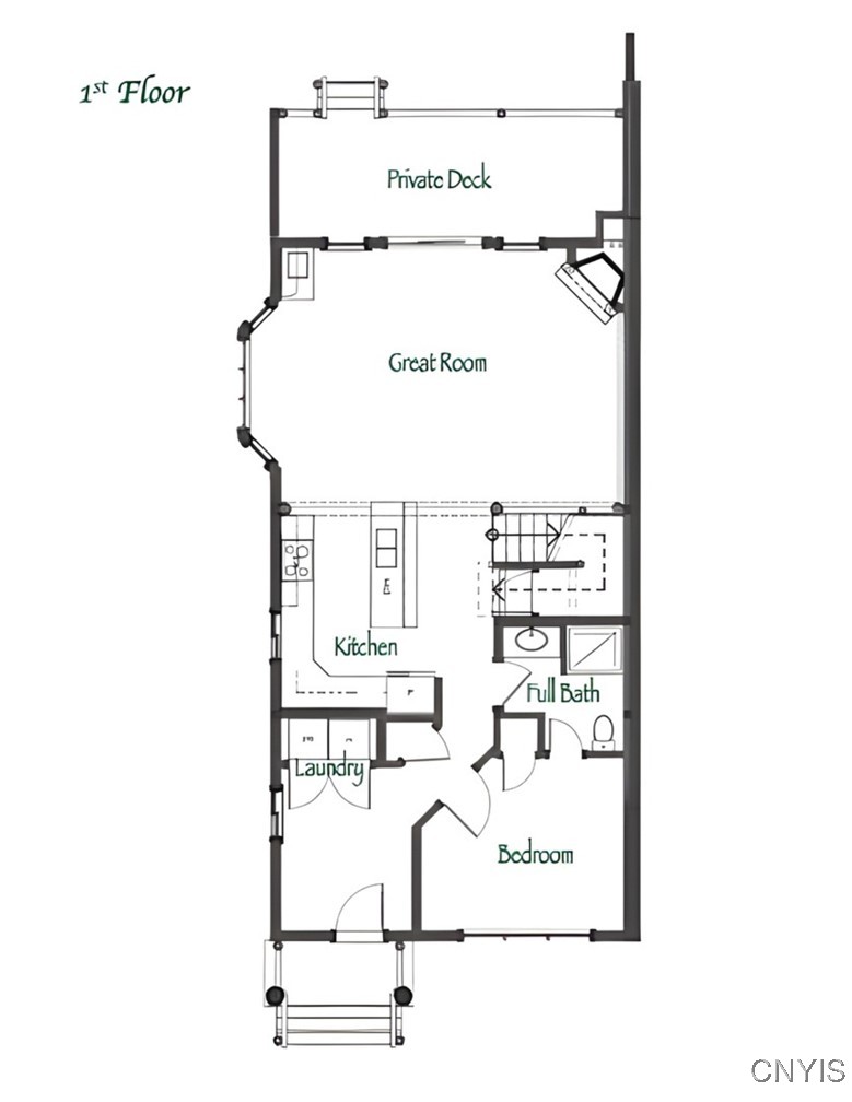 63 Rocky Point Circle Inlet, NY 13360 - Photo 37 of 38 2nd Floor Plan