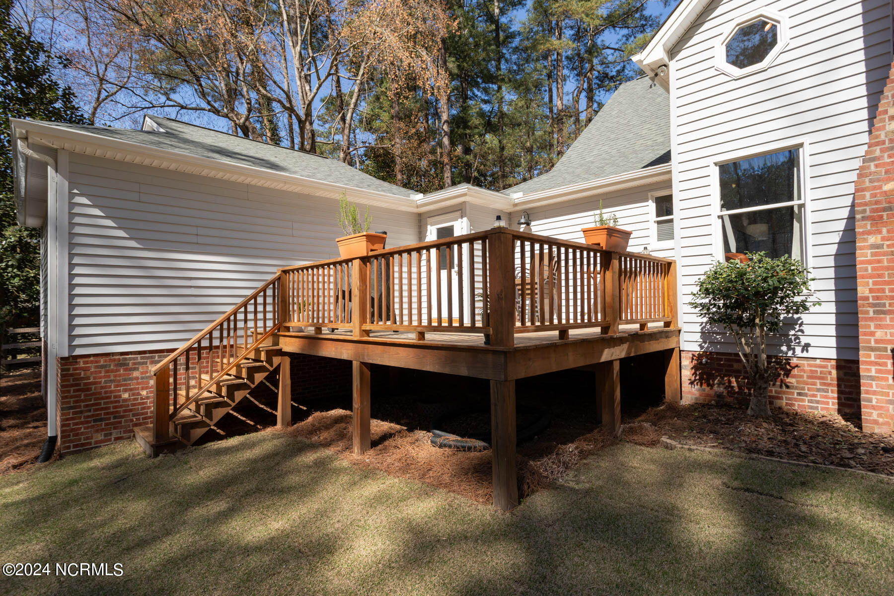 365 South Bethesda Road Southern Pines, NC 28387 - Photo 31 of 38 back deck1