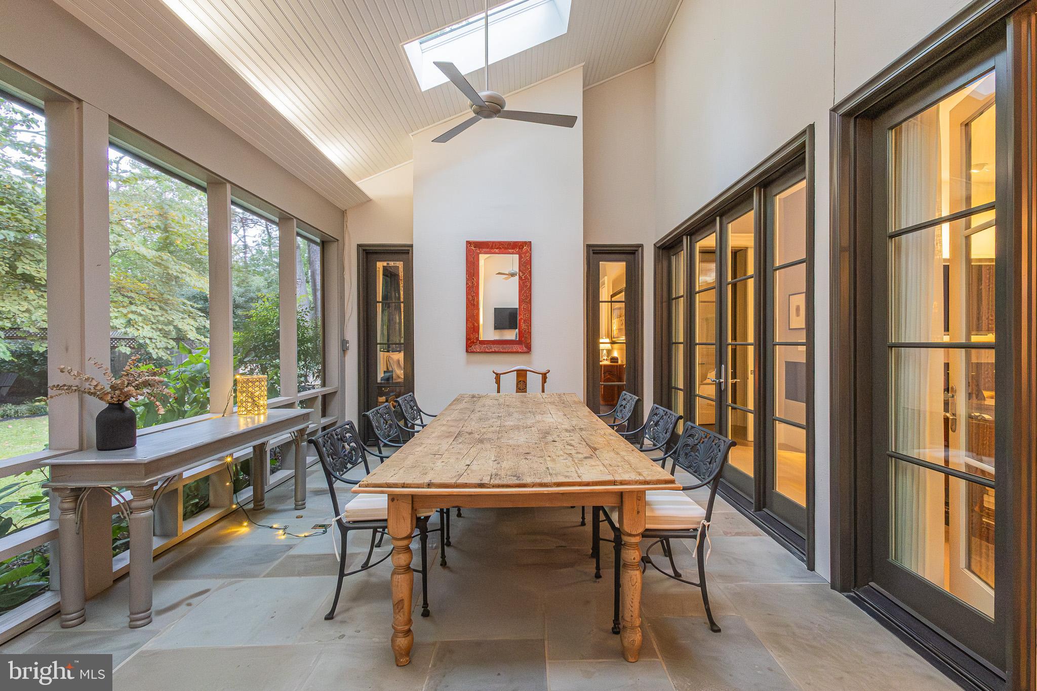 1004 Moss Haven Court Annapolis, MD 21403 - Photo 25 of 77 a view of a dining room with furniture window and outside view