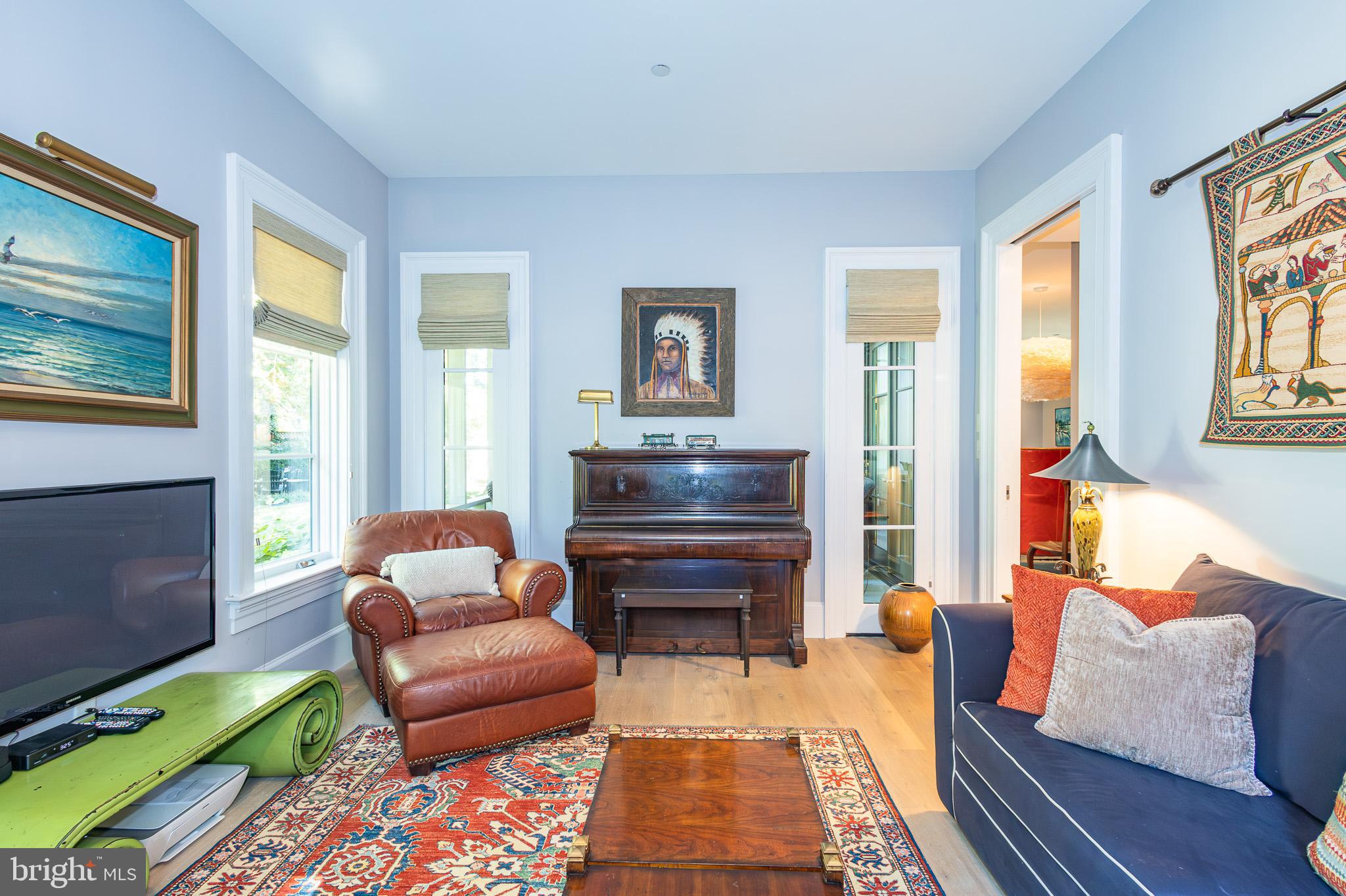 1004 Moss Haven Court Annapolis, MD 21403 - Photo 35 of 77 a living room with furniture and a fireplace