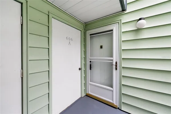 a view of an entryway