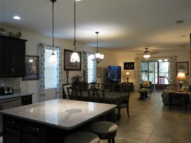 a kitchen with counter space cabinets and appliances