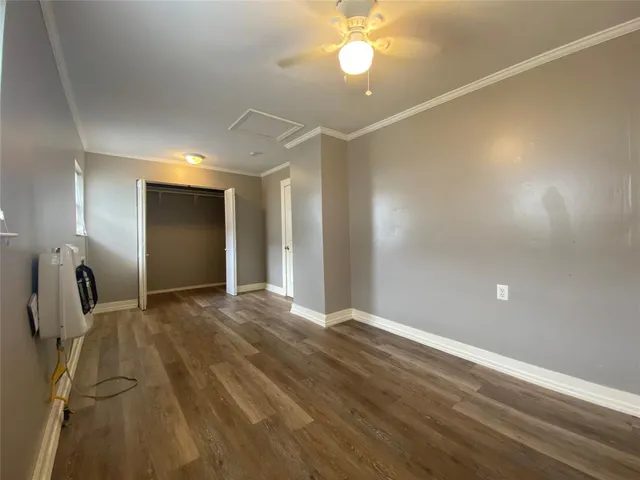 a view of empty room