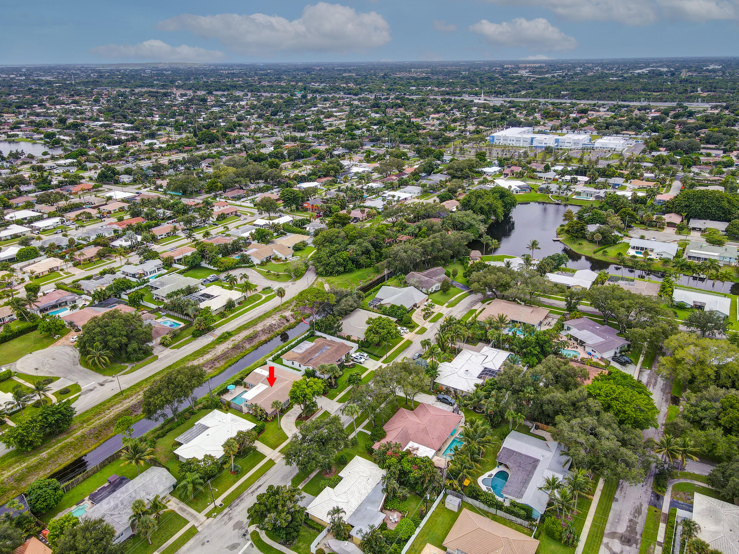 1010 Southwest 1st Street Boca Raton, FL 33486 - Photo 32 of 33 33-Aerial Lakeview
